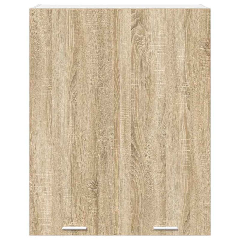 Casa si Gradina - Mobilier - Comode si corpuri - Corpuri bucatarie - Dulap suspendat cu raft Riga Stejar Sonoma 80 x 31 x 100 cm - Infinity.ro