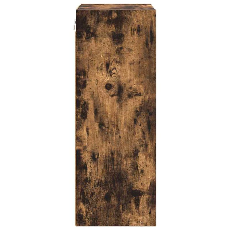 Casa si Gradina - Mobilier - Comode si corpuri - Corpuri bucatarie - Dulap suspendat cu raft Riga Stejar fumuriu 40 x 29,5 x 80 cm - Infinity.ro