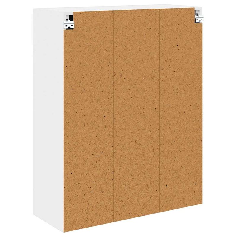 Casa si Gradina - Mobilier - Comode si corpuri - Corpuri bucatarie - Dulap suspendat cu raft Riga Alb 80 x 31 x 100 cm Lemn compozit - Infinity.ro