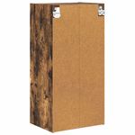 Casa si Gradina - Mobilier - Comode si corpuri - Corpuri bucatarie - Dulap suspendat cu raft Riga Stejar fumuriu 40 x 29,5 x 80 cm - Infinity.ro