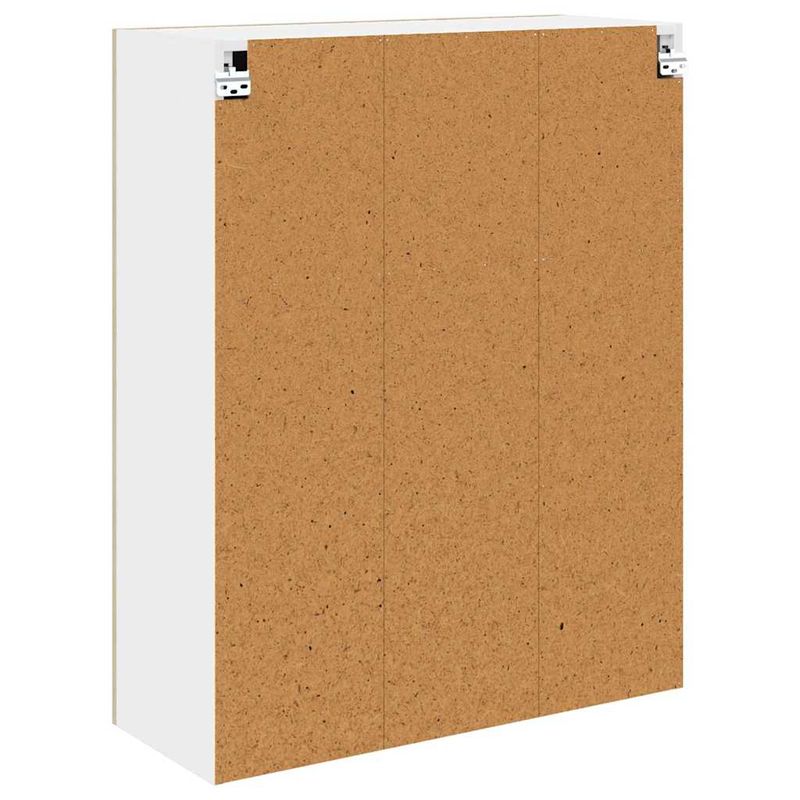 Casa si Gradina - Mobilier - Comode si corpuri - Corpuri bucatarie - Dulap suspendat cu raft Riga Stejar Sonoma 80 x 31 x 100 cm - Infinity.ro
