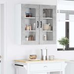 Casa si Gradina - Mobilier - Comode si corpuri - Corpuri bucatarie - Dulap suspendat de bucatarie Gri din beton 40 x 31 x 80 cm - Infinity.ro