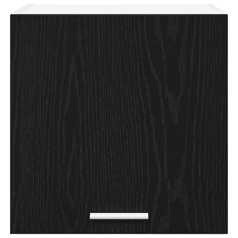 Casa si Gradina - Mobilier - Comode si corpuri - Corpuri bucatarie - Dulap suspendat Riga 2 pcs Stejar negru si Alb 40 x 31 x 40 cm - Infinity.ro