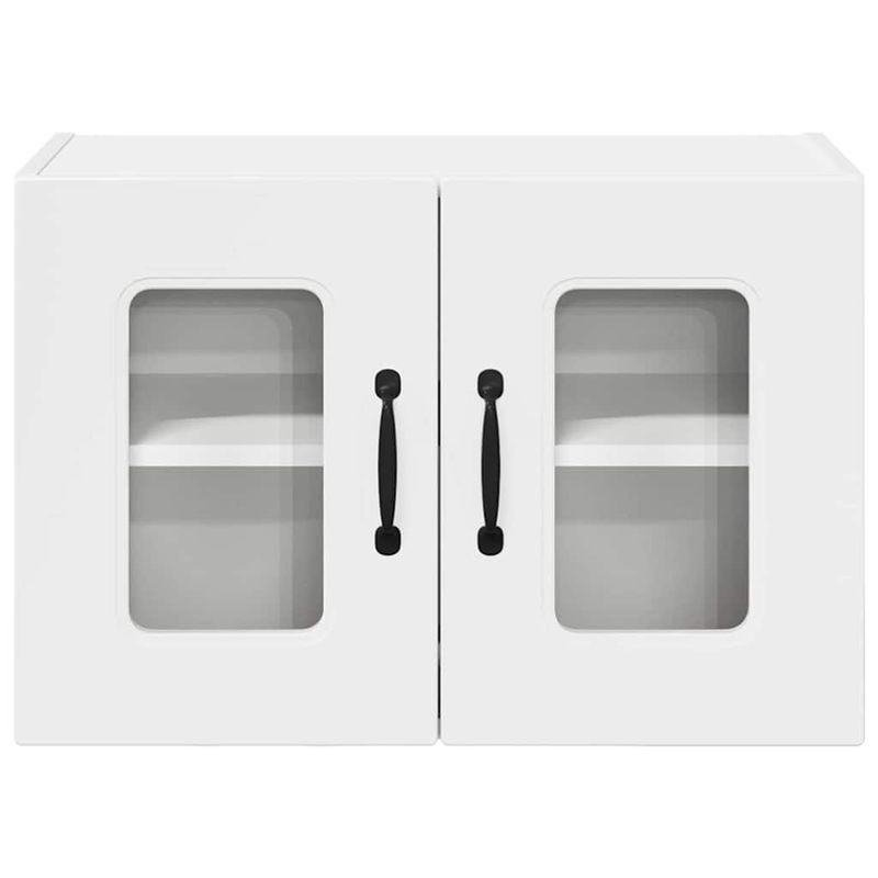 Casa si Gradina - Mobilier - Comode si corpuri - Corpuri bucatarie - Dulap suspendat de bucatarie cu raft Alb lucios 60 x 31 x 40 cm - Infinity.ro
