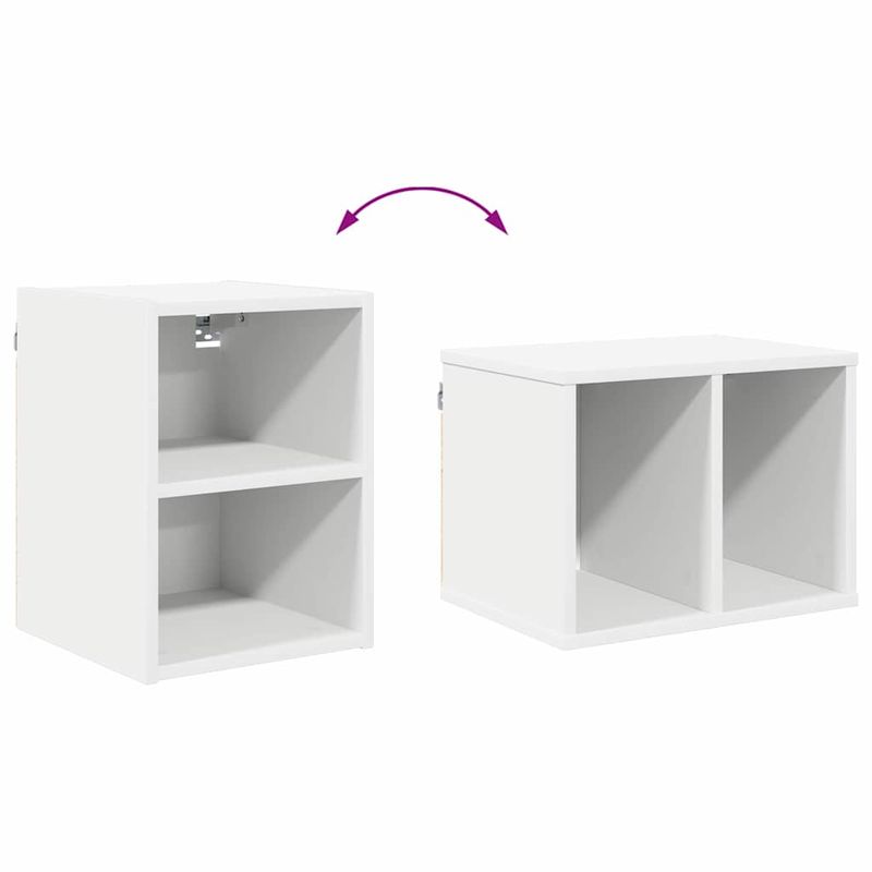 Casa si Gradina - Mobilier - Comode si corpuri - Corpuri bucatarie - Dulap suspendat Riga Alb 30 x 29,5 x 40 cm Lemn compozit - Infinity.ro