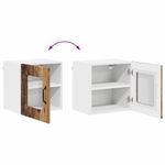 Casa si Gradina - Mobilier - Comode si corpuri - Corpuri bucatarie - Dulap suspendat de bucatarie cu raft Lemn Vechi 40 x 31 x 40 cm - Infinity.ro