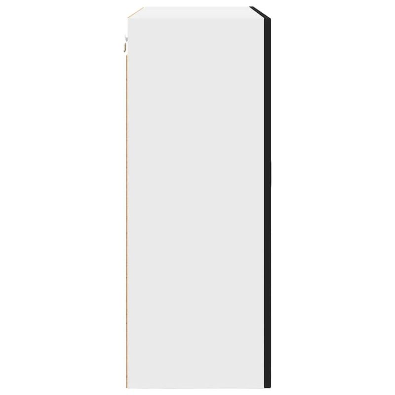 Casa si Gradina - Mobilier - Comode si corpuri - Corpuri bucatarie - Dulap suspendat de bucatarie cu raft Negru 80 x 31 x 80 cm - Infinity.ro