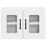 Casa si Gradina - Mobilier - Comode si corpuri - Corpuri bucatarie - Dulap suspendat de bucatarie cu raft Alb lucios 60 x 31 x 40 cm - Infinity.ro
