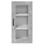 Casa si Gradina - Mobilier - Comode si corpuri - Corpuri bucatarie - Dulap suspendat de bucatarie Gri din beton 40 x 31 x 80 cm - Infinity.ro