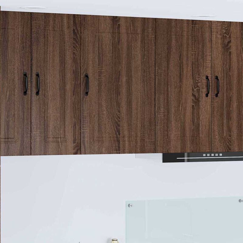 Casa si Gradina - Mobilier - Comode si corpuri - Corpuri bucatarie - Dulap suspendat de bucatarie Stejar inchis 50 x 31 x 80 cm - Infinity.ro