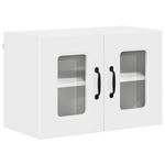 Casa si Gradina - Mobilier - Comode si corpuri - Corpuri bucatarie - Dulap suspendat de bucatarie 2 pcs Alb lucios 60 x 31 x 40 cm - Infinity.ro