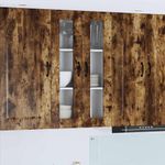 Casa si Gradina - Mobilier - Comode si corpuri - Corpuri bucatarie - Dulap suspendat de bucatarie Stejar fumuriu 60 x 31 x 100 cm - Infinity.ro