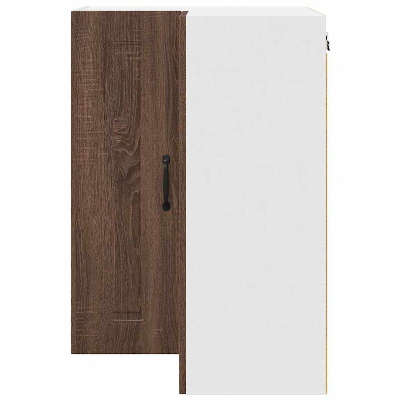 Casa si Gradina - Mobilier - Comode si corpuri - Corpuri bucatarie - Dulap suspendat de bucatarie Stejar inchis 57 x 57 x 80 cm - Infinity.ro