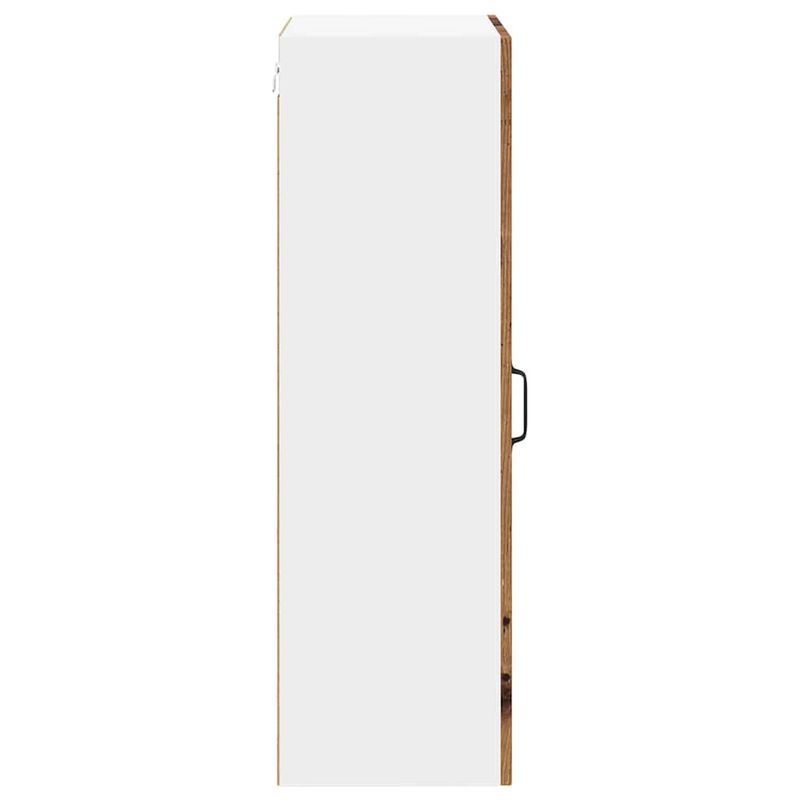 Casa si Gradina - Mobilier - Comode si corpuri - Corpuri bucatarie - Dulap suspendat de bucatarie cu usa Lemn Vechi 50 x 31 x 100 cm - Infinity.ro