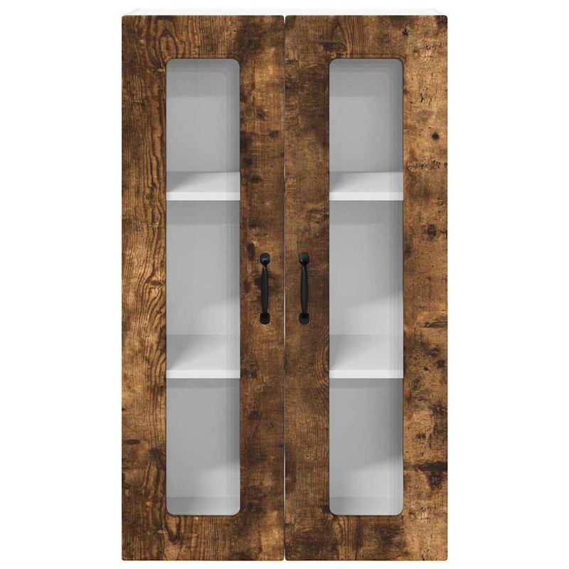 Casa si Gradina - Mobilier - Comode si corpuri - Corpuri bucatarie - Dulap suspendat de bucatarie Stejar fumuriu 60 x 31 x 100 cm - Infinity.ro