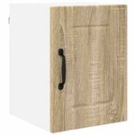 Casa si Gradina - Mobilier - Comode si corpuri - Corpuri bucatarie - Dulap suspendat de bucatarie cu raft 2 pcs Stejar Sonoma - Infinity.ro