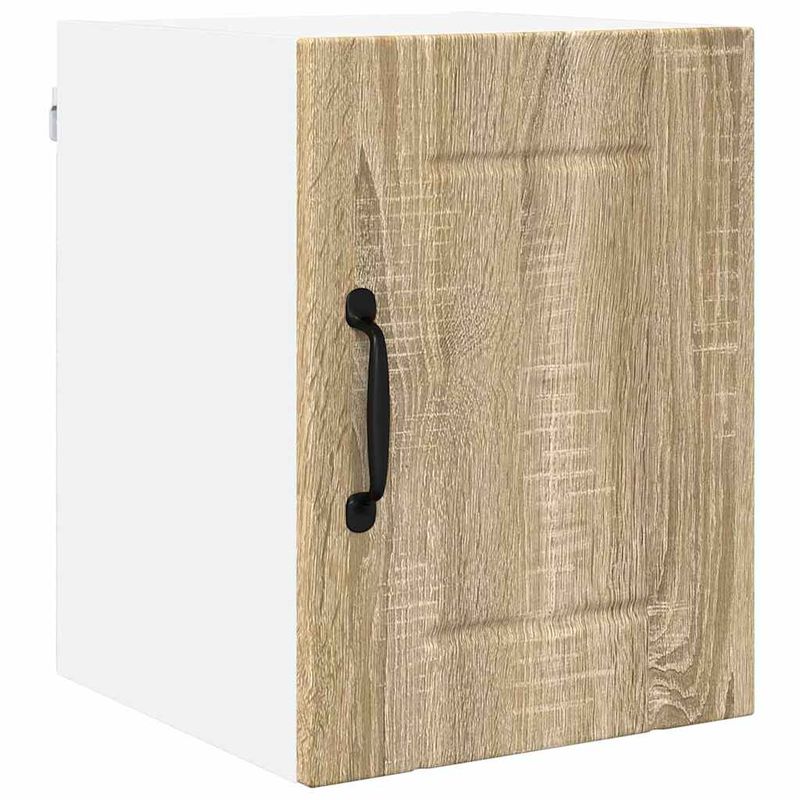 Casa si Gradina - Mobilier - Comode si corpuri - Corpuri bucatarie - Dulap suspendat de bucatarie cu raft 2 pcs Stejar Sonoma - Infinity.ro