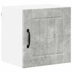 Casa si Gradina - Mobilier - Comode si corpuri - Corpuri bucatarie - Dulap suspendat de bucatarie Gri din beton 40 x 31 x 40 cm - Infinity.ro