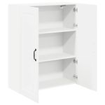 Casa si Gradina - Mobilier - Comode si corpuri - Corpuri bucatarie - Dulap suspendat de bucatarie cu usa Alb lucios 80 x 31 x 100 cm - Infinity.ro