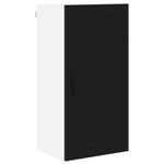 Casa si Gradina - Mobilier - Comode si corpuri - Corpuri bucatarie - Dulap suspendat de bucatarie cu raft Negru 40 x 31 x 80 cm - Infinity.ro