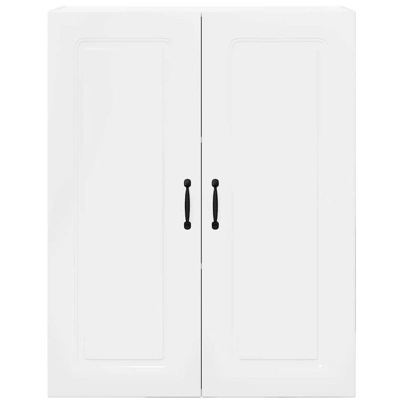 Casa si Gradina - Mobilier - Comode si corpuri - Corpuri bucatarie - Dulap suspendat de bucatarie cu usa Alb lucios 80 x 31 x 100 cm - Infinity.ro