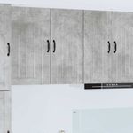 Casa si Gradina - Mobilier - Comode si corpuri - Corpuri bucatarie - Dulap suspendat de bucatarie Gri din beton 40 x 31 x 80 cm - Infinity.ro
