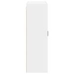 Casa si Gradina - Mobilier - Comode si corpuri - Corpuri bucatarie - Dulap suspendat de bucatarie cu usa Alb lucios 80 x 31 x 100 cm - Infinity.ro