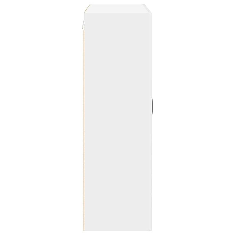 Casa si Gradina - Mobilier - Comode si corpuri - Corpuri bucatarie - Dulap suspendat de bucatarie cu usa Alb lucios 80 x 31 x 100 cm - Infinity.ro