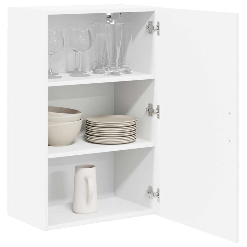 Casa si Gradina - Mobilier - Comode si corpuri - Corpuri bucatarie - Dulap suspendat de bucatarie Alb 50 x 31 x 80 cm Lemn compozit - Infinity.ro