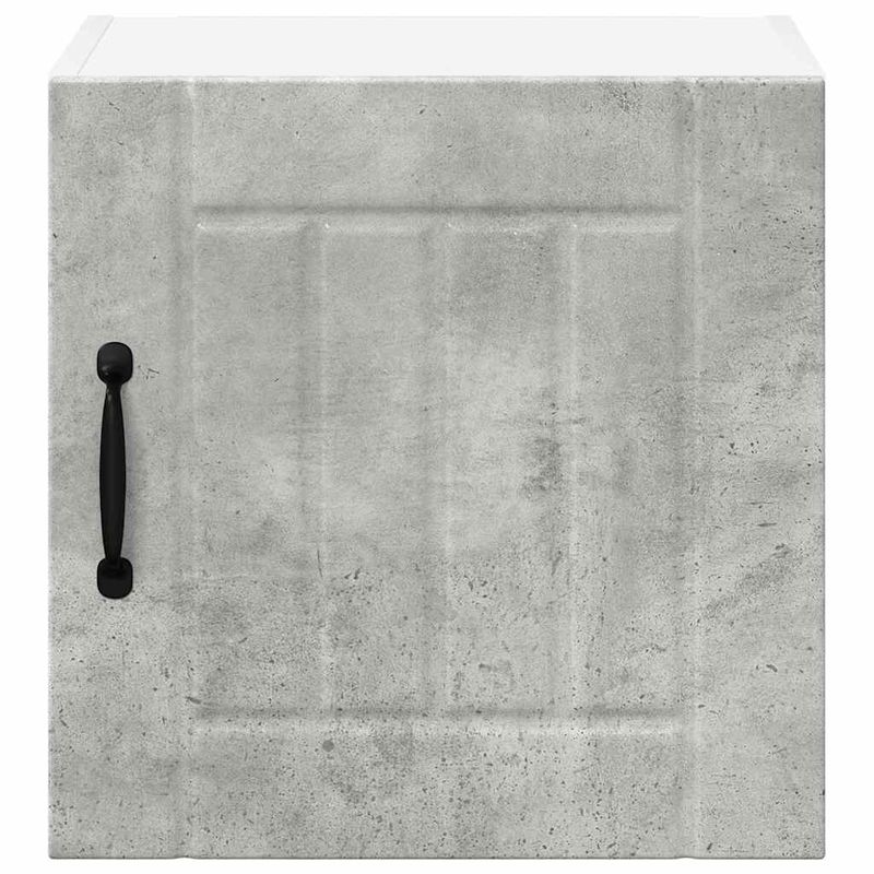 Casa si Gradina - Mobilier - Comode si corpuri - Corpuri bucatarie - Dulap suspendat de bucatarie Gri din beton 40 x 31 x 40 cm - Infinity.ro