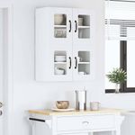 Casa si Gradina - Mobilier - Comode si corpuri - Corpuri bucatarie - Dulap suspendat de bucatarie cu raft 2 pcs Alb 60 x 31 x 40 cm - Infinity.ro