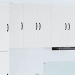 Casa si Gradina - Mobilier - Comode si corpuri - Corpuri bucatarie - Dulap suspendat de bucatarie cu raft Alb lucios 60 x 31 x 80 cm - Infinity.ro