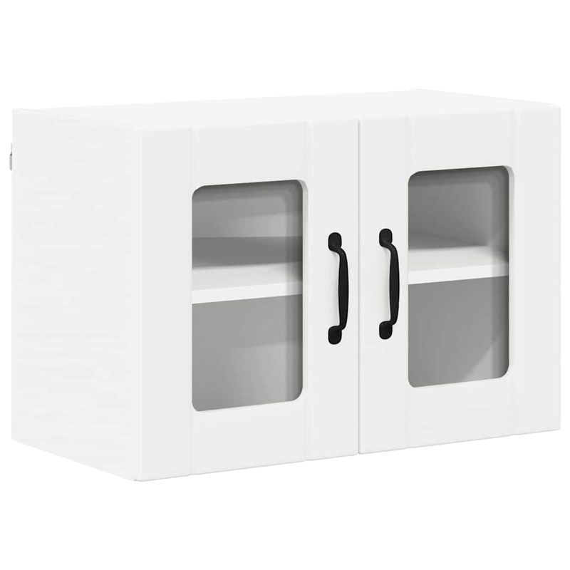Casa si Gradina - Mobilier - Comode si corpuri - Corpuri bucatarie - Dulap suspendat de bucatarie cu raft 2 pcs Alb 60 x 31 x 40 cm - Infinity.ro