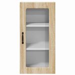 Casa si Gradina - Mobilier - Comode si corpuri - Corpuri bucatarie - Dulap suspendat de bucatarie cu raft 2 pcs Stejar Sonoma - Infinity.ro