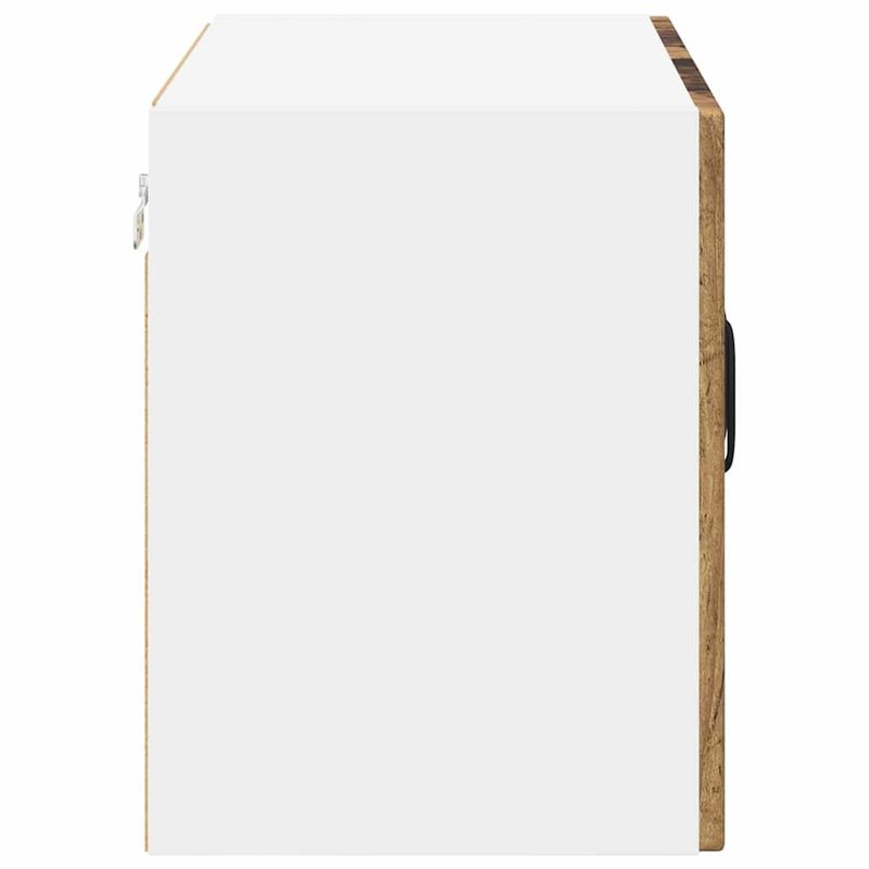Casa si Gradina - Mobilier - Comode si corpuri - Corpuri bucatarie - Dulap suspendat de bucatarie cu raft Lemn Vechi 60 x 31 x 40 cm - Infinity.ro