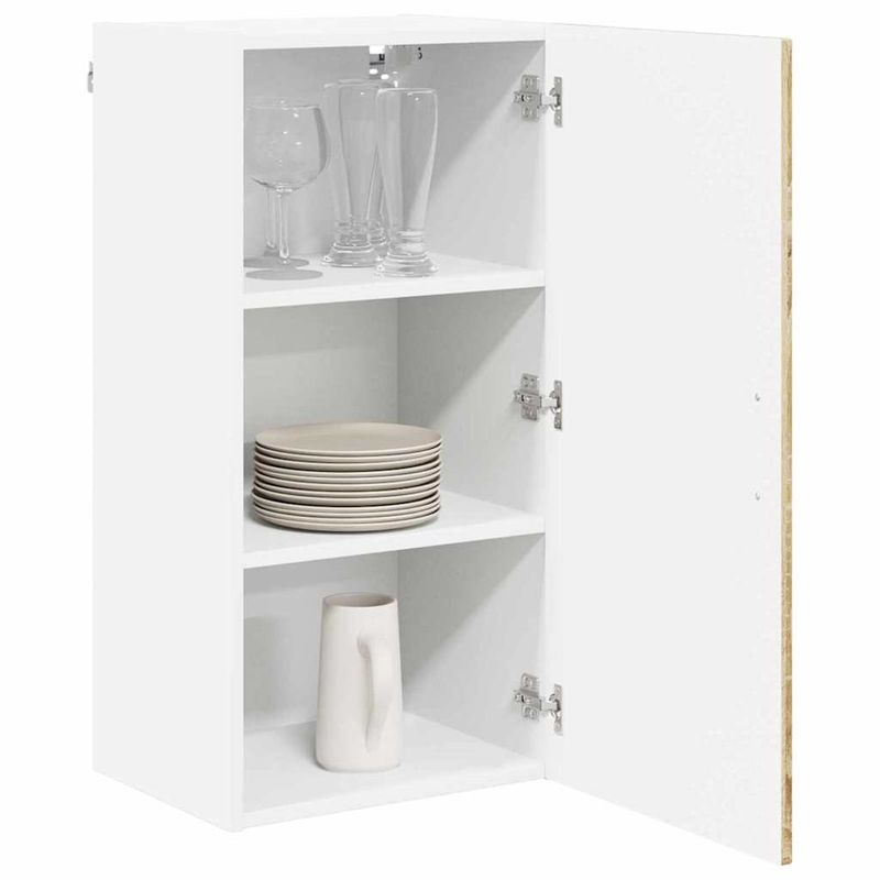 Casa si Gradina - Mobilier - Comode si corpuri - Corpuri bucatarie - Dulap suspendat de bucatarie Stejar Sonoma 40 x 31 x 80 cm - Infinity.ro