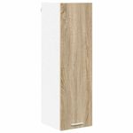 Casa si Gradina - Mobilier - Comode si corpuri - Corpuri bucatarie - Dulap suspendat cu raft Riga Stejar Sonoma 30 x 31 x 100 cm - Infinity.ro