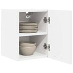 Casa si Gradina - Mobilier - Comode si corpuri - Corpuri bucatarie - Dulap suspendat cu raft Riga Alb 30 x 31 x 40 cm Lemn compozit - Infinity.ro