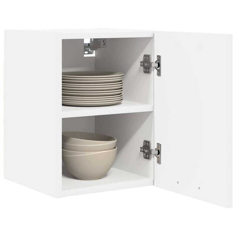 Casa si Gradina - Mobilier - Comode si corpuri - Corpuri bucatarie - Dulap suspendat cu raft Riga Alb 30 x 31 x 40 cm Lemn compozit - Infinity.ro
