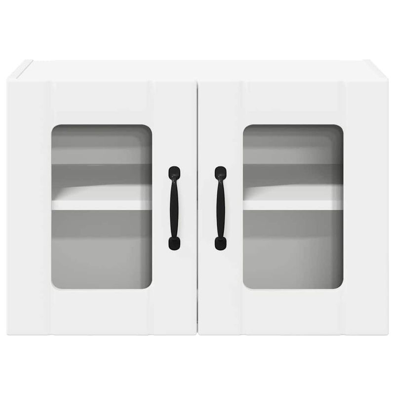 Casa si Gradina - Mobilier - Comode si corpuri - Corpuri bucatarie - Dulap suspendat de bucatarie cu raft 2 pcs Alb 60 x 31 x 40 cm - Infinity.ro