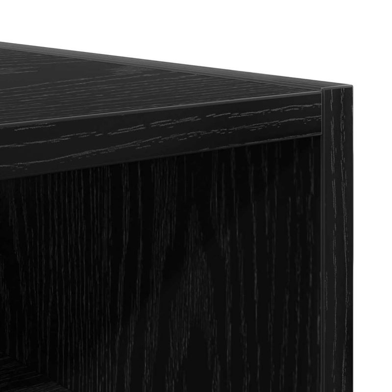 Casa si Gradina - Mobilier - Comode si corpuri - Corpuri bucatarie - Dulap suspendat cu raft Riga Stejar negru 30 x 29,5 x 60 cm - Infinity.ro