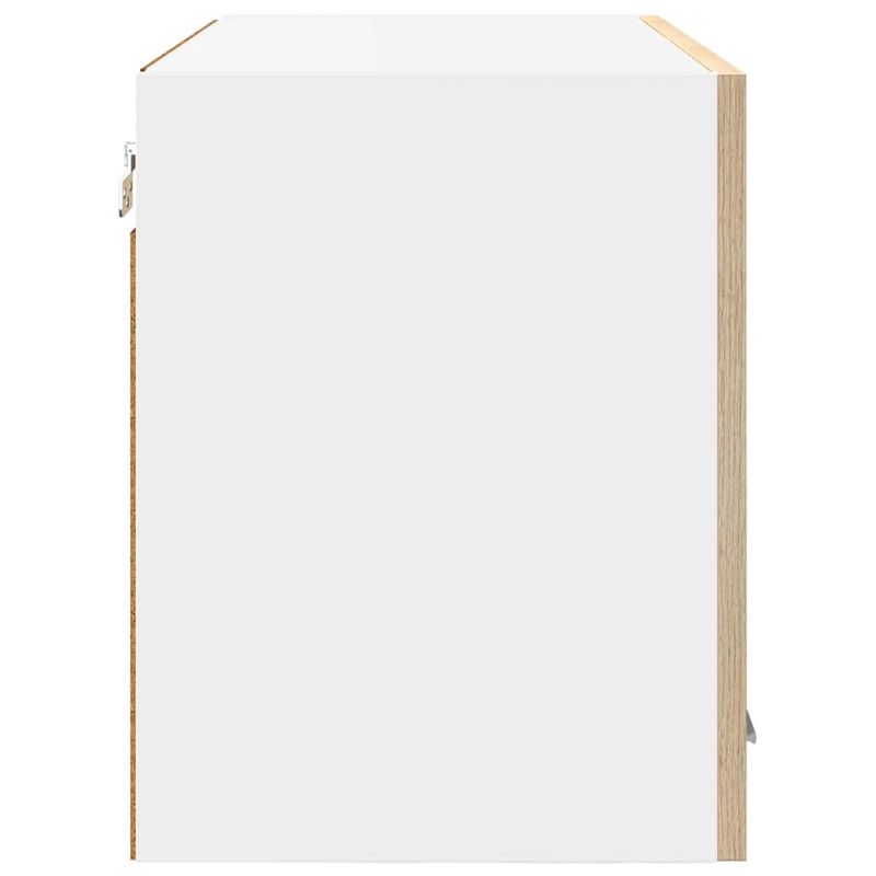 Casa si Gradina - Mobilier - Comode si corpuri - Corpuri bucatarie - Dulap suspendat cu raft Riga Stejar Sonoma 60 x 31 x 40 cm - Infinity.ro
