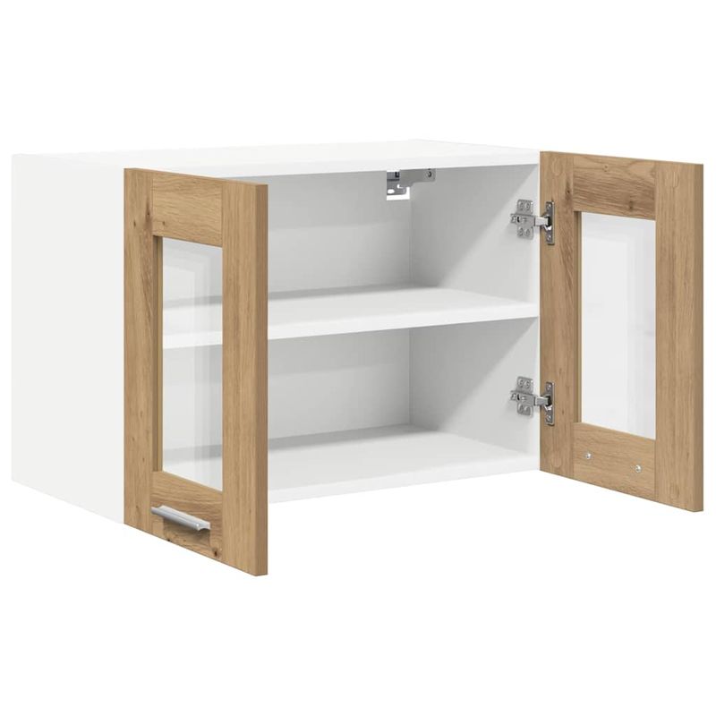 Casa si Gradina - Mobilier - Comode si corpuri - Corpuri bucatarie - Dulap suspendat Riga 2 pcs Stejar Artizanal 60 x 31 x 40 cm - Infinity.ro