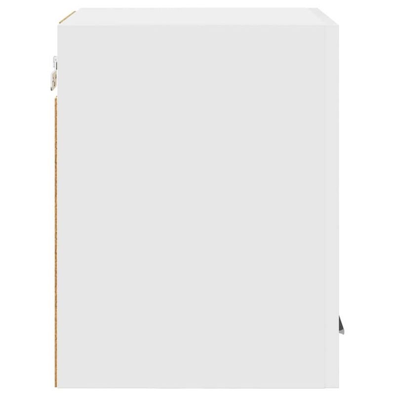 Casa si Gradina - Mobilier - Comode si corpuri - Corpuri bucatarie - Dulap suspendat cu raft Riga Alb 30 x 31 x 40 cm Lemn compozit - Infinity.ro