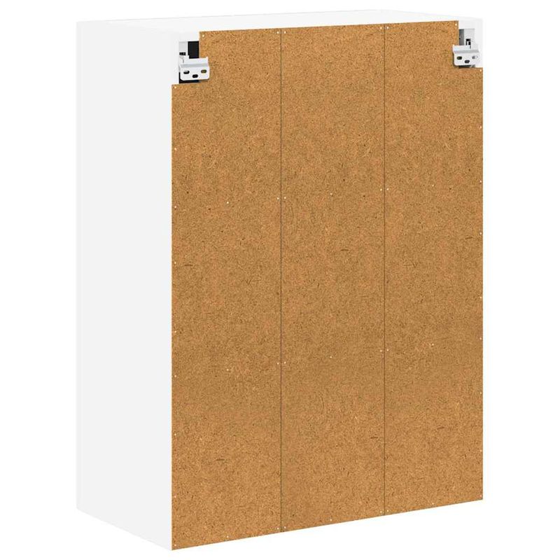 Casa si Gradina - Mobilier - Comode si corpuri - Corpuri bucatarie - Dulap suspendat de bucatarie cu raft Alb lucios 60 x 31 x 80 cm - Infinity.ro