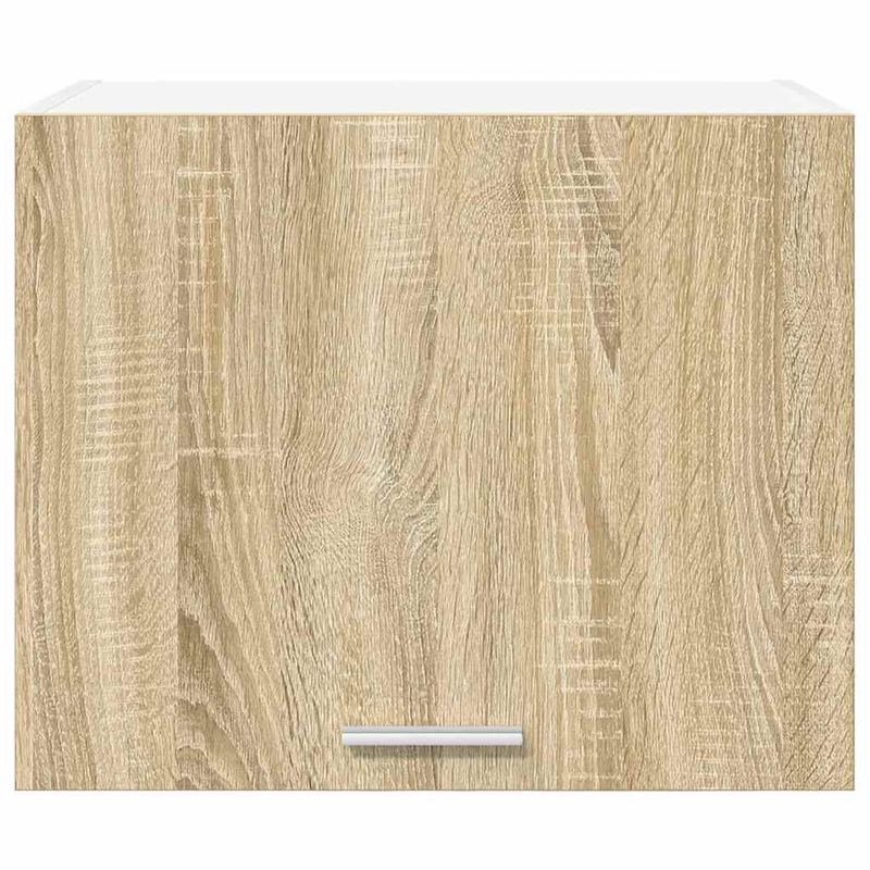 Casa si Gradina - Mobilier - Comode si corpuri - Corpuri bucatarie - Dulap suspendat Riga 2 pcs Stejar Sonoma si Alb 50 x 31 x 40 cm - Infinity.ro