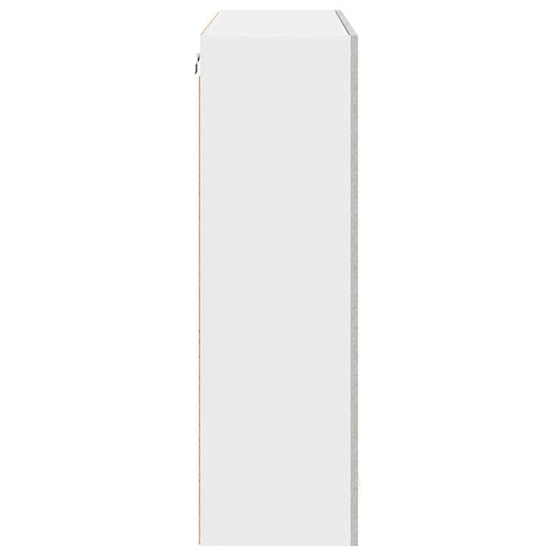 Casa si Gradina - Mobilier - Comode si corpuri - Corpuri bucatarie - Dulap suspendat cu raft Riga Gri din beton 80 x 31 x 100 cm - Infinity.ro