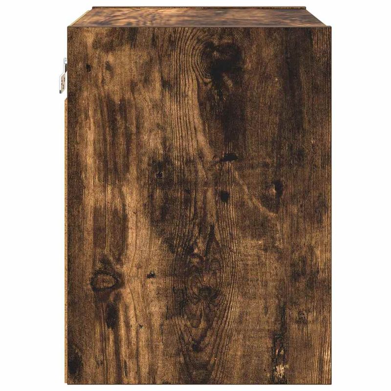 Casa si Gradina - Mobilier - Comode si corpuri - Corpuri bucatarie - Dulap suspendat cu raft Riga Stejar fumuriu 40 x 29,5 x 40 cm - Infinity.ro