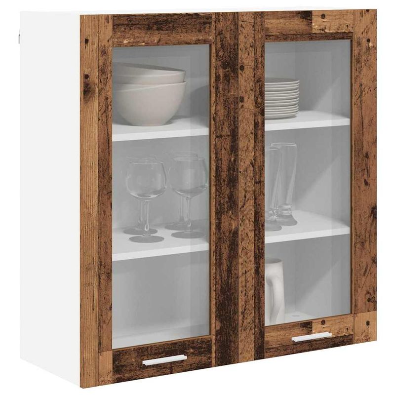Casa si Gradina - Mobilier - Comode si corpuri - Corpuri bucatarie - Dulap suspendat Riga Lemn Vechi 80 x 31 x 80 cm Lemn compozit - Infinity.ro