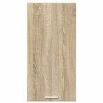 Casa si Gradina - Mobilier - Comode si corpuri - Corpuri bucatarie - Dulap suspendat Riga Stejar Sonoma si Alb 40 x 31 x 80 cm - Infinity.ro